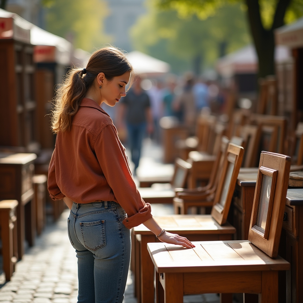 Târg de mobilier second-hand cu piese de calitate la prețuri mici